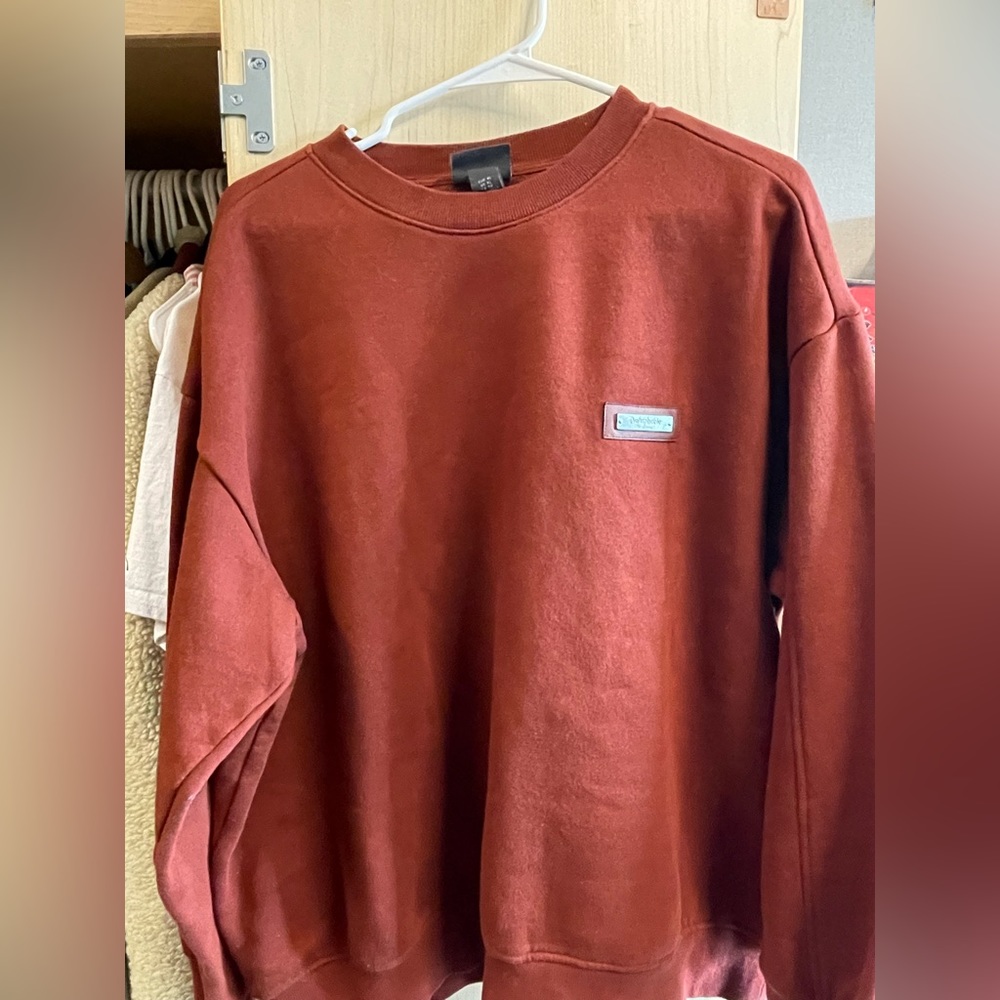 H&M Dark Orange Sweatshirt (XL)